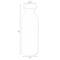 Uniquewise Contemporary White Cylinder Shaped Ceramic Table Flower Vase Holder, 9 Inch QI004364.M - alternate 6